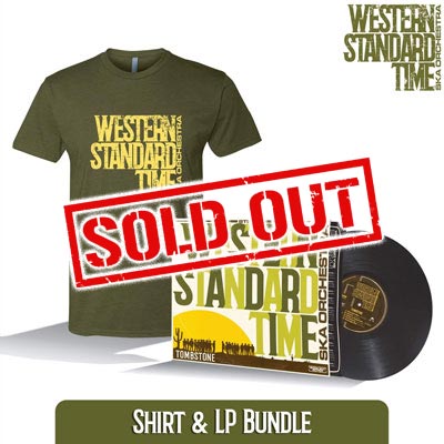 Tombstone T-shirt and Vinyl Bundle